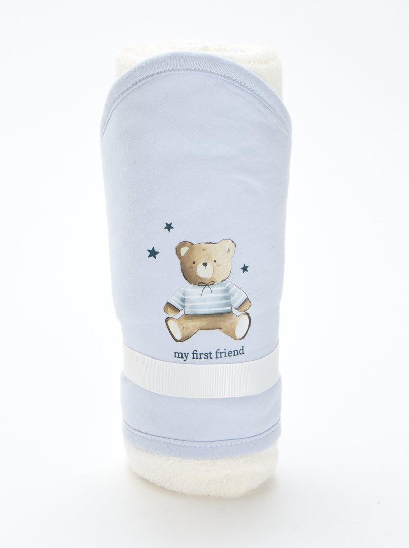 Capa de baño dino Azul - Kiabi