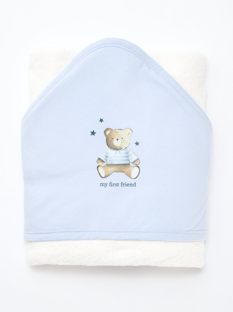Capa de baño dino Azul - Kiabi