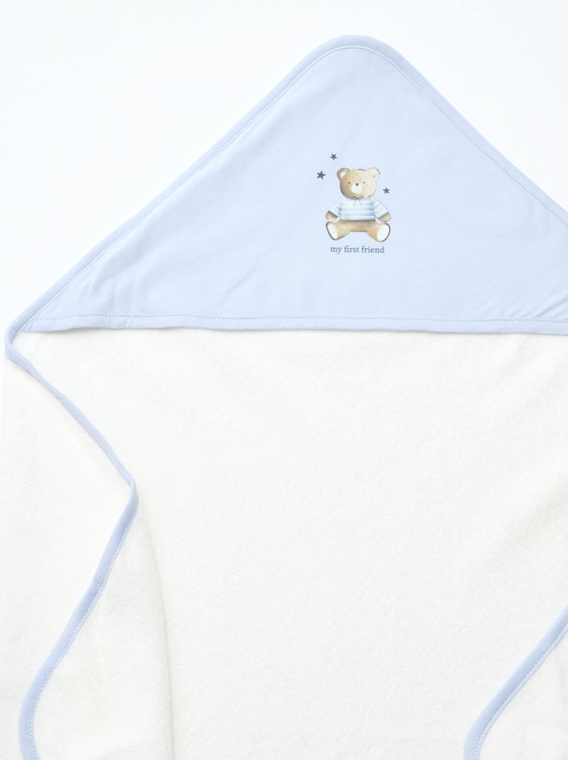 Capa de baño dino Azul - Kiabi