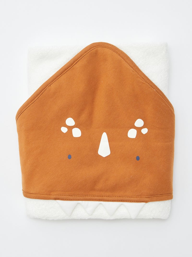 Capa de baño dino NARANJA - Kiabi