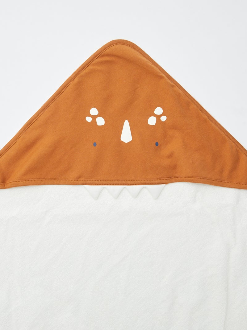 Capa de baño dino NARANJA - Kiabi