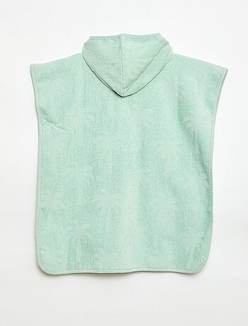 Capa de baño lisa con capucha