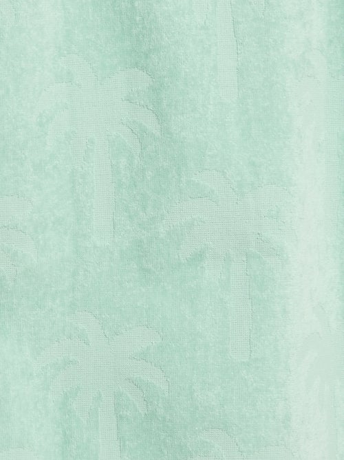 Capa de baño lisa con capucha - Kiabi