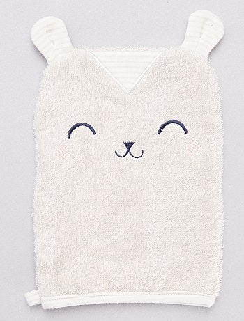 Capa de baño + manopla 'Petit Béguin' - Kiabi