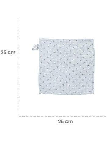 Capa de baño para bebé + 5 toallas pequeñas + toalla y peluche en algodón orgánico 'Roba lil planet'