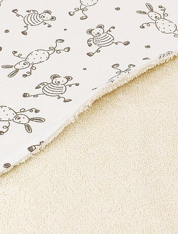 Capa de baño para bebé de rizo de algodón TOURNICOQUIN