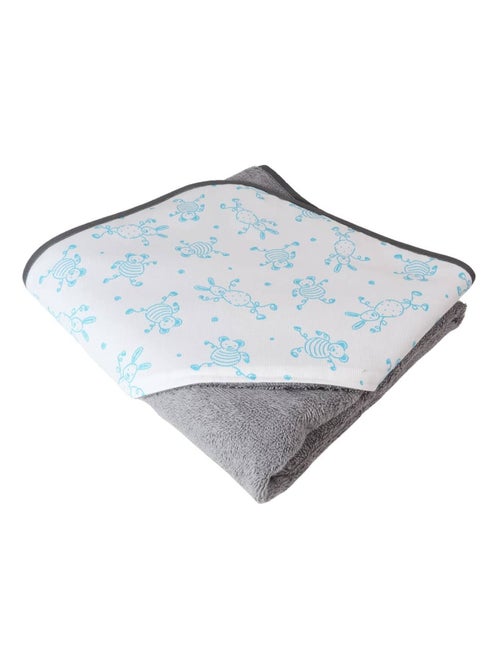 Capa de baño para bebé de rizo de algodón TOURNICOQUIN - Kiabi Capa de baño para bebé de rizo de algodón TOURNICOQUIN - Kiabi