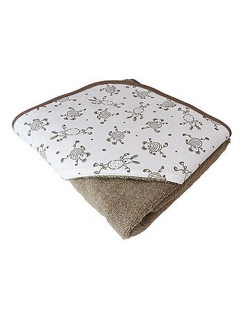 Capa de baño para bebé de rizo de algodón TOURNICOQUIN