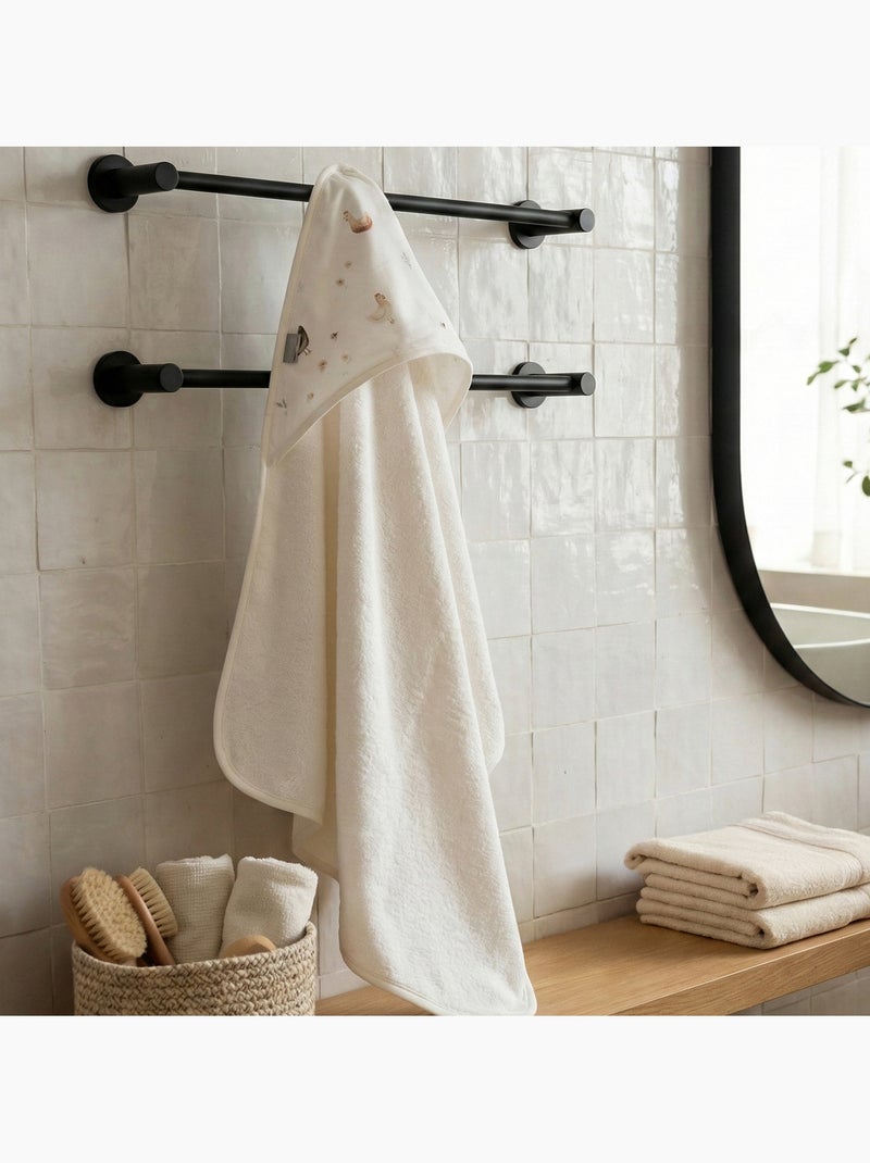 Capa de baño para bebé en algodón y bambú | SEVIRA KIDS Crudo - Kiabi