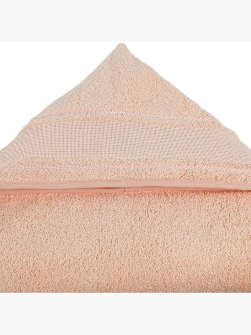 Capa de baño para bebé para bordar con tela Aïda – Aidelle Salmón - Kiabi
