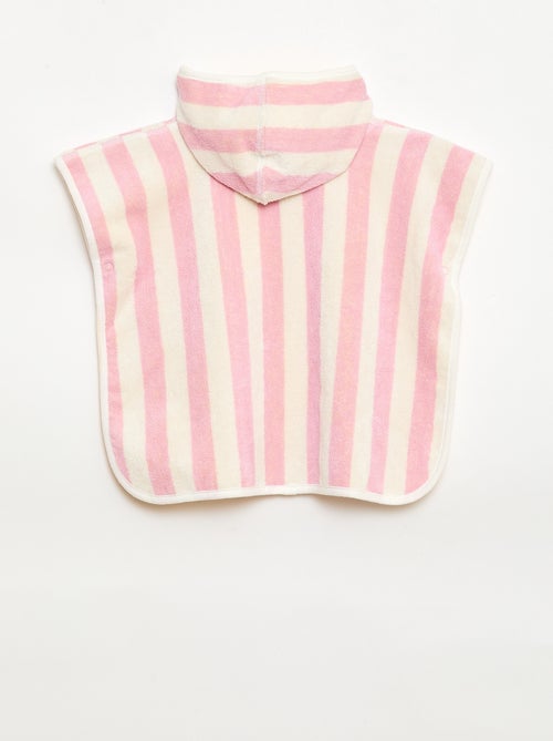 Capa de baño reversible de rizo - Kiabi