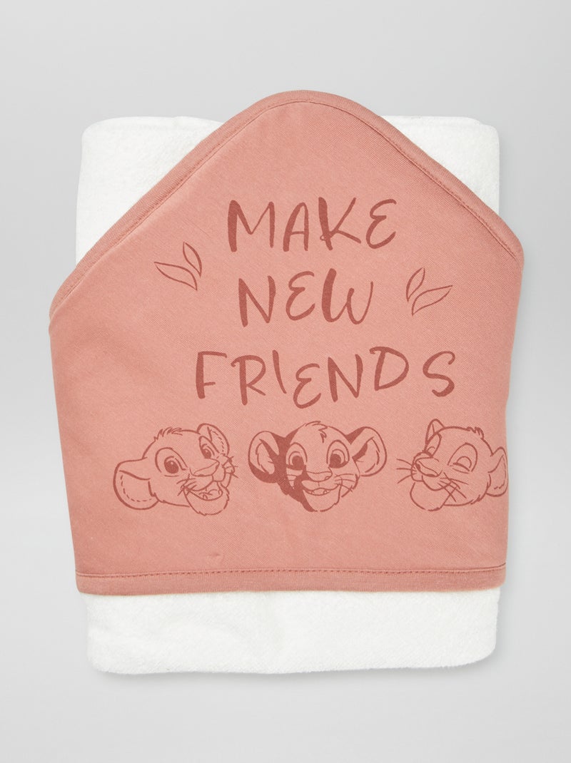 Capa de baño 'Simba' 'Disney' ROJO - Kiabi