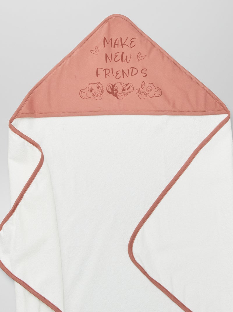 Capa de baño 'Simba' 'Disney' ROJO - Kiabi