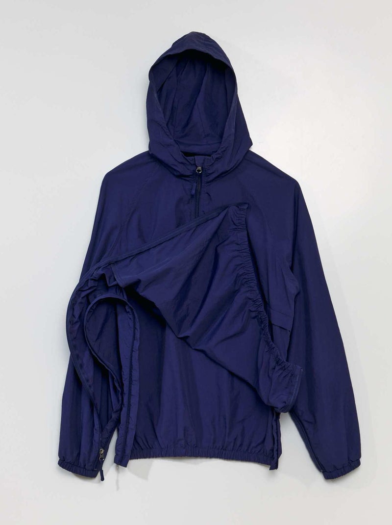Capa de lluvia - Unisex - colección fácil de poner azul noche - Kiabi