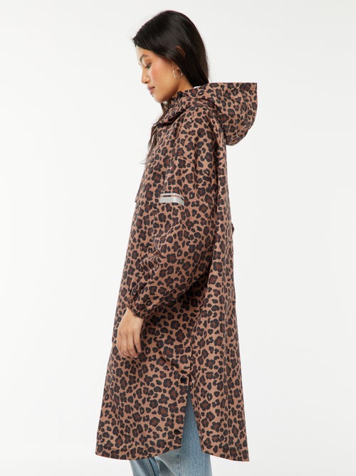 Capa de lluvia hidrófuga con detalles reflectantes - Kiabi