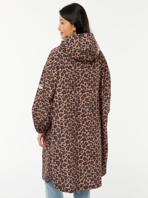 Capa de lluvia hidrófuga con detalles reflectantes - Kiabi