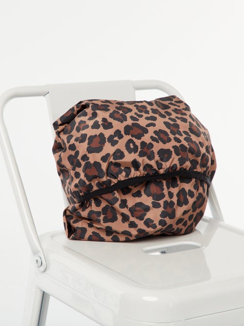 Capa de lluvia hidrófuga con detalles reflectantes - Kiabi