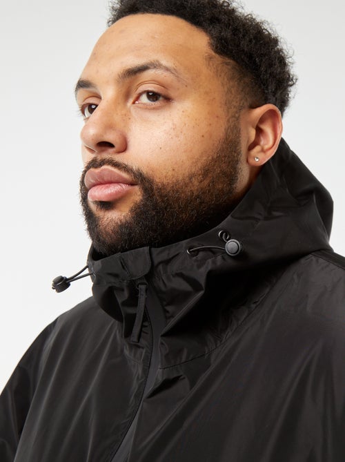 Capa de lluvia larga con capucha - Kiabi