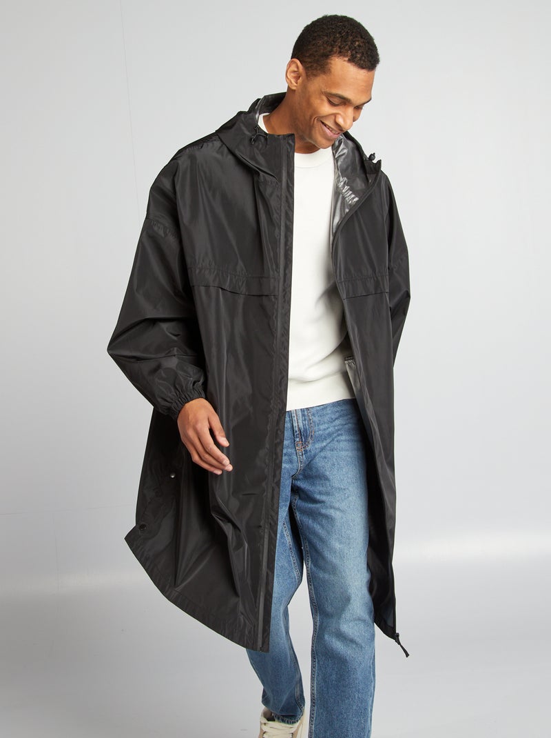 Capa de lluvia negro - Kiabi
