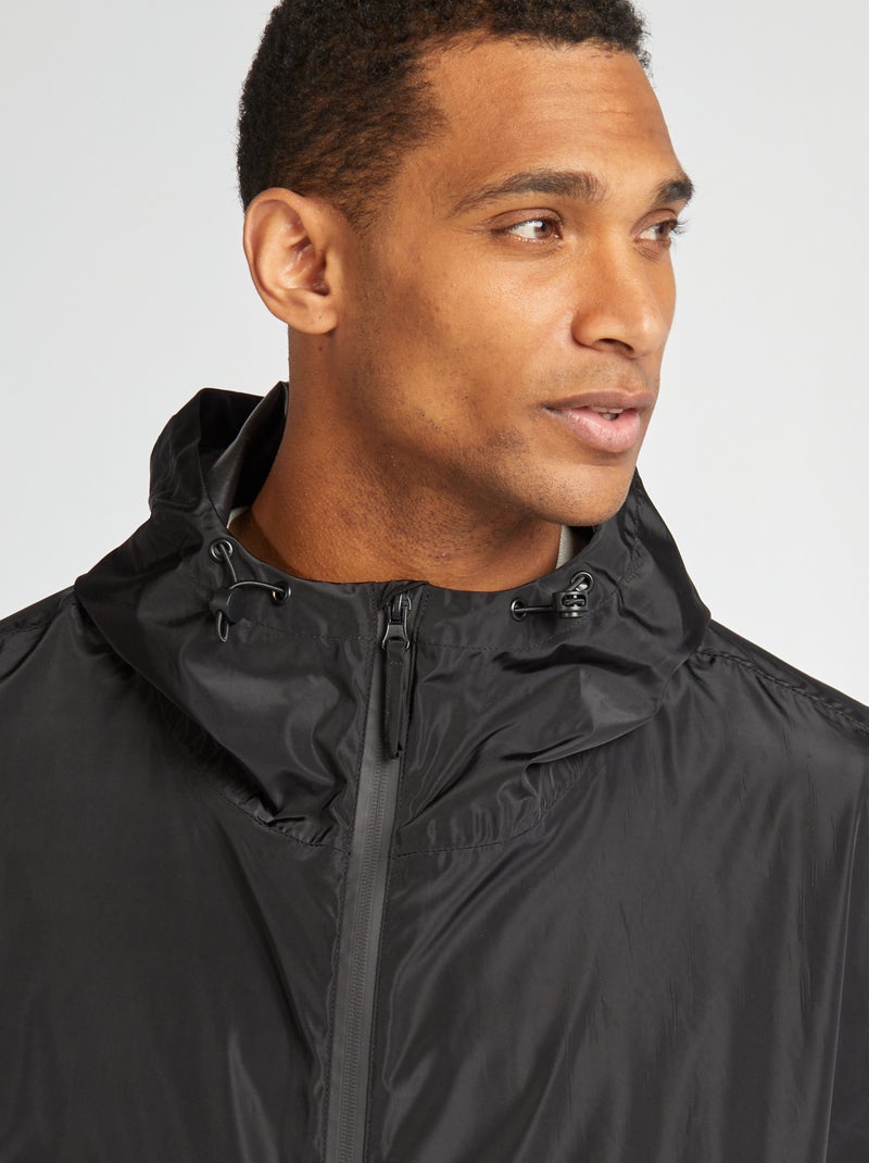 Capa de lluvia negro - Kiabi