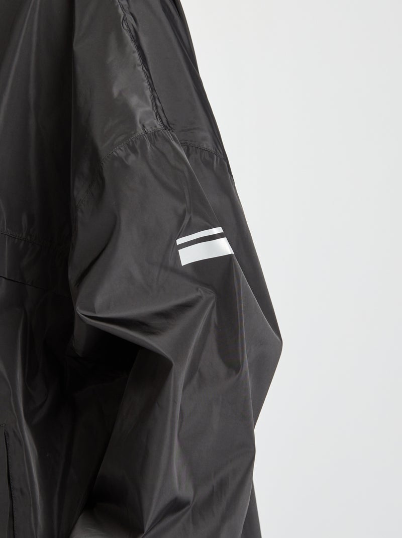 Capa de lluvia negro - Kiabi