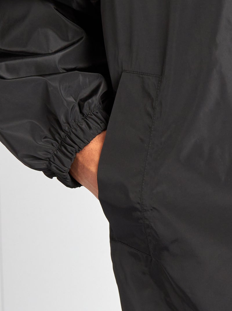 Capa de lluvia negro - Kiabi