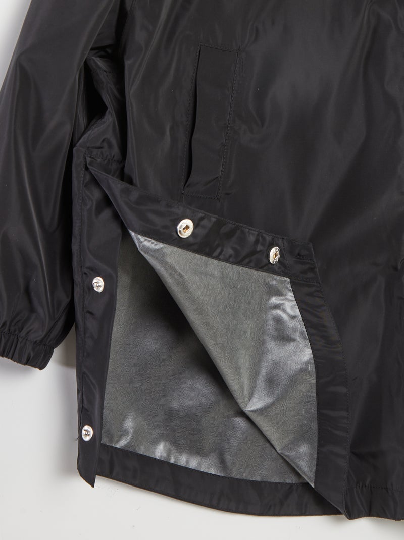 Capa de lluvia negro - Kiabi