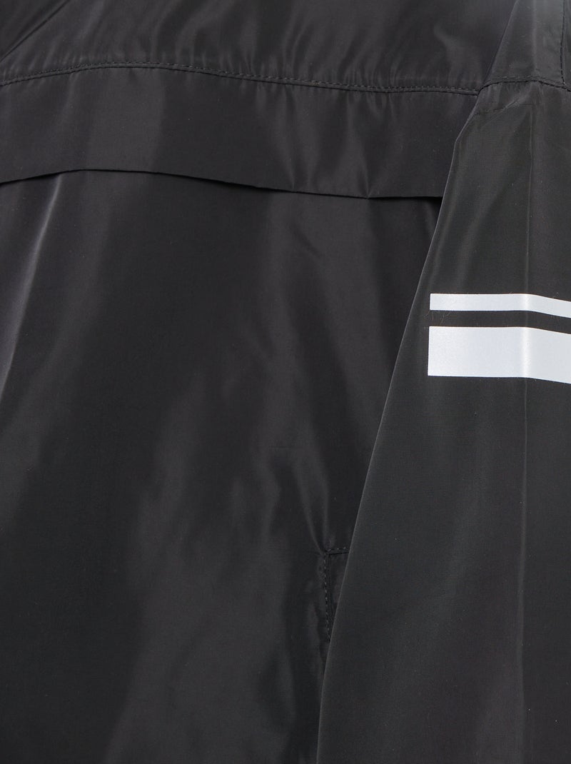 Capa de lluvia negro - Kiabi