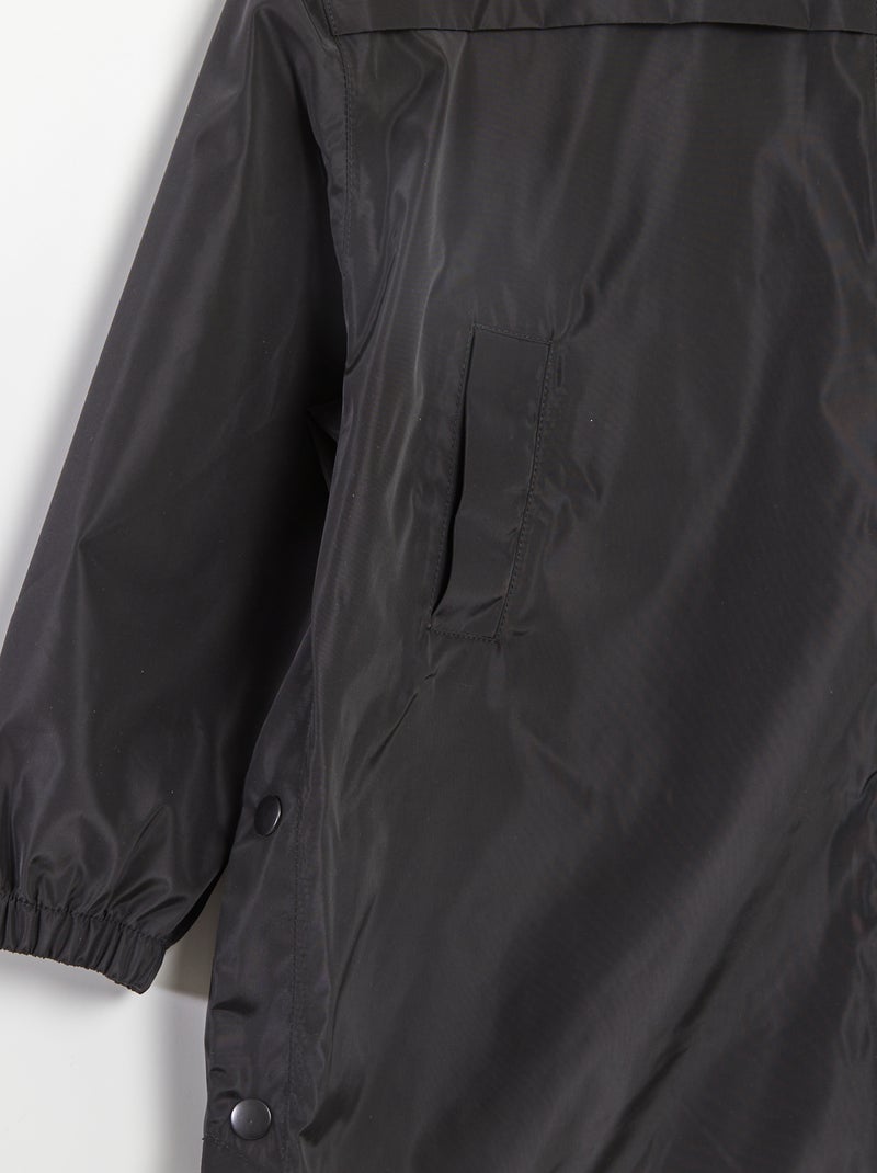 Capa de lluvia negro - Kiabi