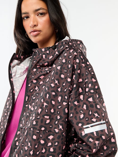 Capa de lluvia repelente al agua con capucha - Kiabi