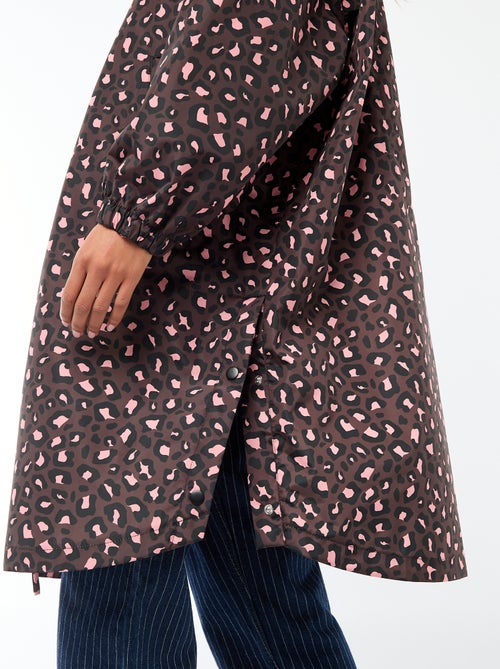 Capa de lluvia repelente al agua con capucha - Kiabi