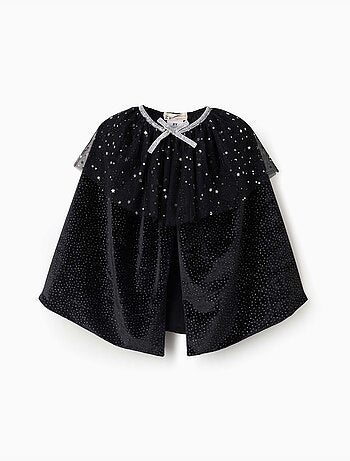 Capa de terciopelo con lunares de lurex