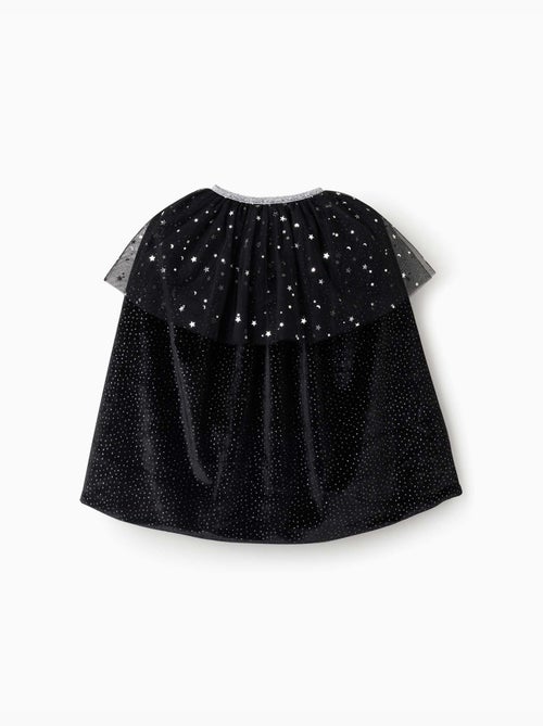 Capa de terciopelo con lunares de lurex - Kiabi