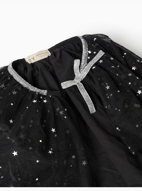 Capa de terciopelo con lunares de lurex - Kiabi
