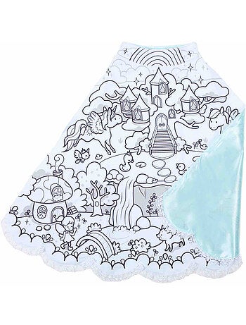 Capa infantil de algodón para colorear princesa | Great Pretenders