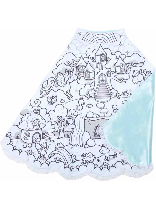 Capa infantil de algodón para colorear princesa | Great Pretenders - Kiabi Capa infantil de algodón para colorear princesa | Great Pretenders - Kiabi