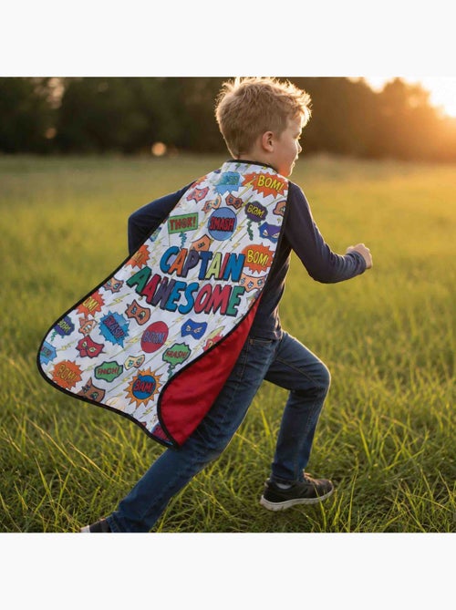Capa infantil de algodón para colorear superhéroe | Great Pretenders - Kiabi Capa infantil de algodón para colorear superhéroe | Great Pretenders - Kiabi