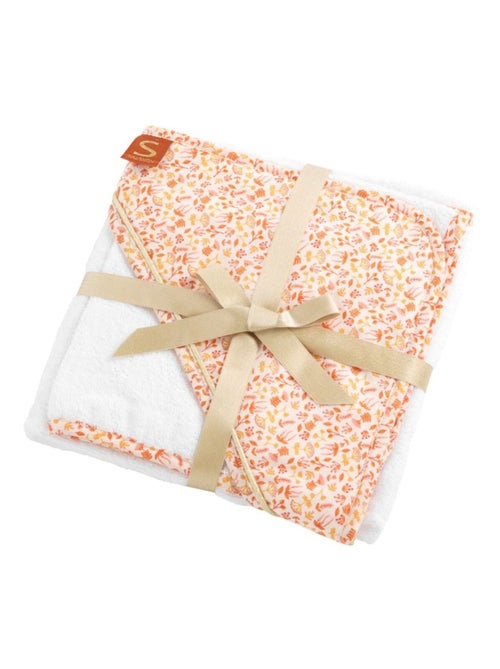 Capa y guante de baño de algodón - SAUTHON - Kiabi