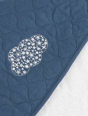 Capa y manopla de baño de algodón acolchado y - SAUTHON