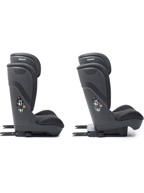 Capax Isize Isofix 100 - 150 cm Babyauto - BLACK LINE - Kiabi Capax Isize Isofix 100 - 150 cm Babyauto - BLACK LINE - Kiabi