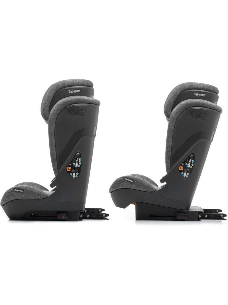 Capax Isize Isofix 100 - 150 cm Babyauto - DOBBY GREY Gris - Kiabi
