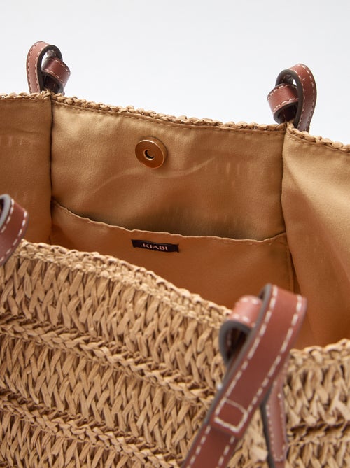 Capazo de paja - Kiabi