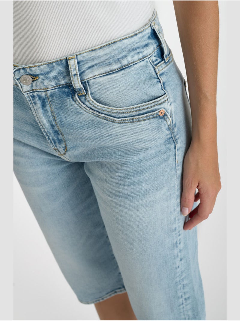 Capris de mezclilla OASIS Azul - Kiabi