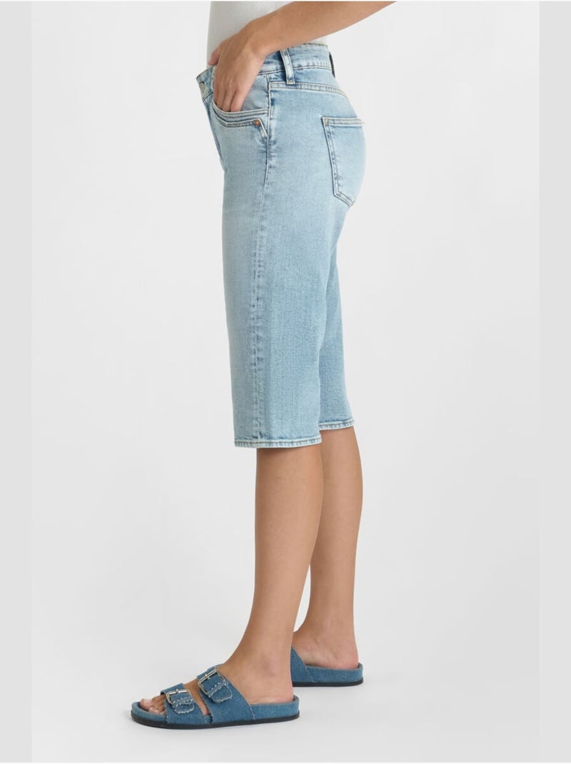 Capris de mezclilla OASIS Azul - Kiabi
