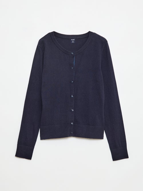 Cárdigan básico - colección fácil de poner - Kiabi