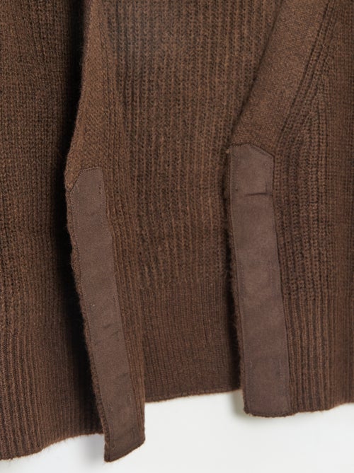 Cárdigan cálido con botones magnéticos - So Easy - Kiabi