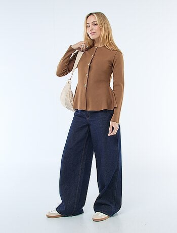 Cárdigan con botones de estrellas