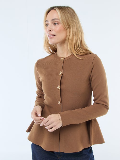 Cárdigan con botones de estrellas - Kiabi