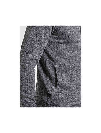 Cárdigan con cremallera cuello alto LUMORAY