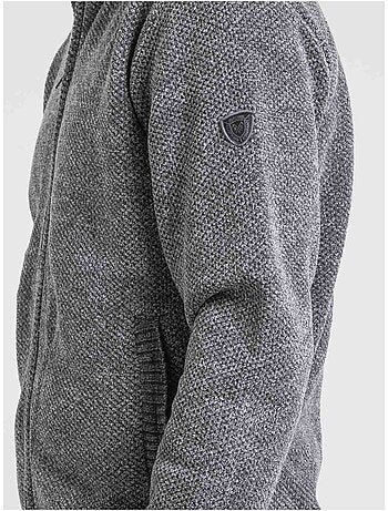 Cárdigan con cremallera cuello alto LYGALE